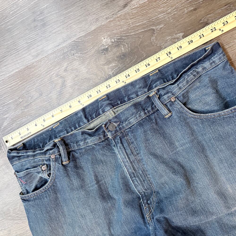 Polo Ralph Lauren Jeans Mens 44x30 Blue Classic Fit 867 Denim Designer - Picture 6 of 10
